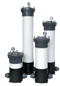 PVC خرطوشة تصفية الإسكان